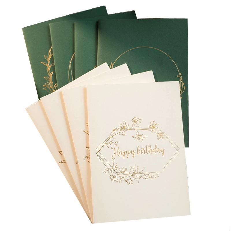 Custom Paper Greeting Card Colorful Printing Invitation Card Thank You Card High Quality