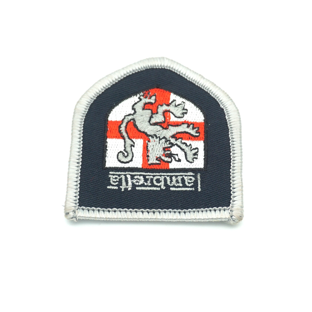 Handmade Embroidery Patch Badge with Custom Logo for Gift