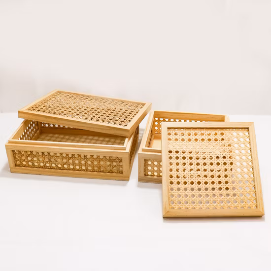 Craft Decorative Engraved Sliding Lid Box Storage Wooden Box
