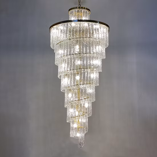 Metal Black Penant, Chandelier Suspension Lamp for Project