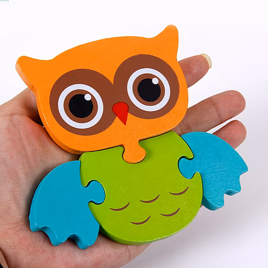 Kids Educational Toys 3D Wooden Puzzle Jigsaw Puzzle Toy