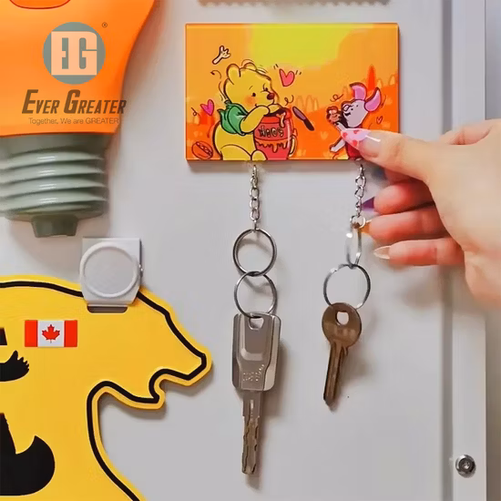 Plastic Key Chain Custom Anime Printed Acrylic Keychain Charms